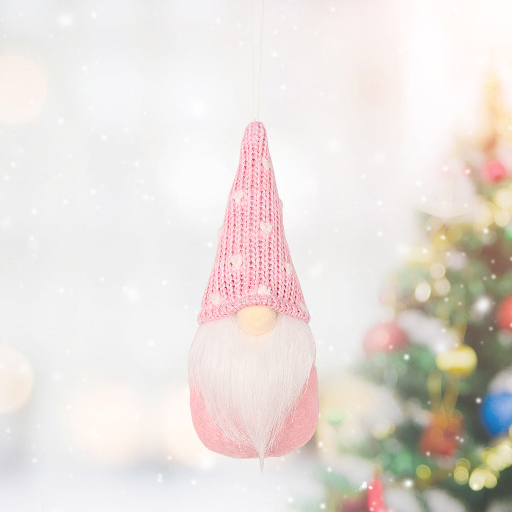 Wholesale Christmas Ornament Christmas Knitting Small Pendant